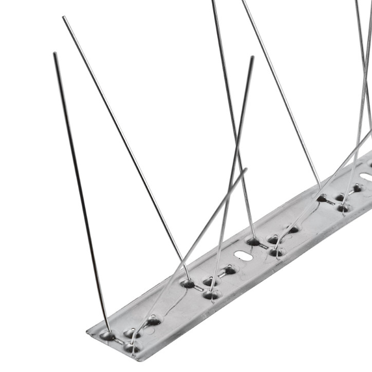 Zábrana proti vtákom štvorradová V2A, 50 cm