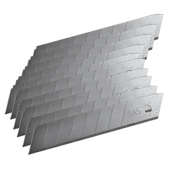 Odlamovacie čepele SK5 18 mm strieborné, 10 ks