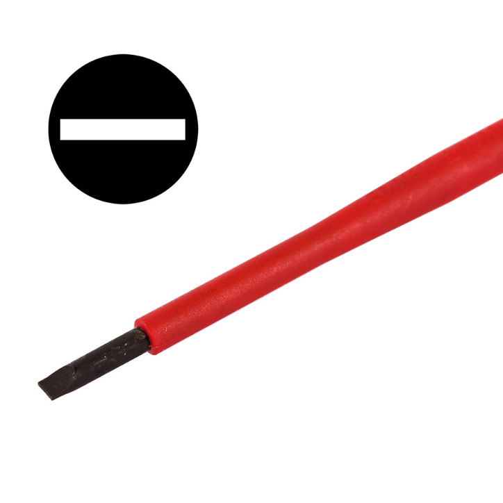Elektrikársky skrutkovač plochý SL4,0x100 mm