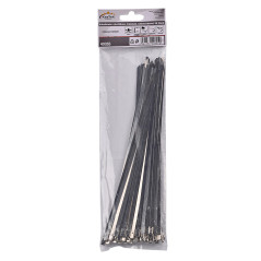 Sťahovacie pásky z nehrdzavejúcej ocele 4,6x250 mm, samoistiace, 50 ks