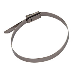 Sťahovacie pásky z nehrdzavejúcej ocele 4,6x152 mm, samoistiace, 50 ks
