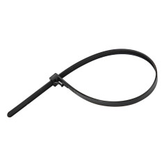 Sťahovacie pásky uvoľniteľné 7,2x300 mm, čierne, 50 ks