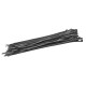 Sťahovacie pásky plastové 7,6x450 mm, čierne, 50 ks