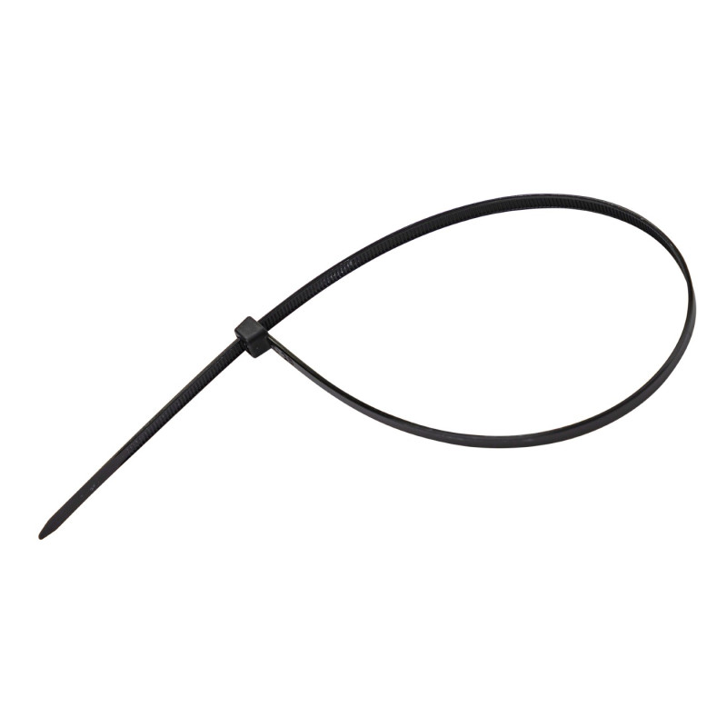 Sťahovacie pásky plastové 4,8x350 mm, čierne, 50 ks