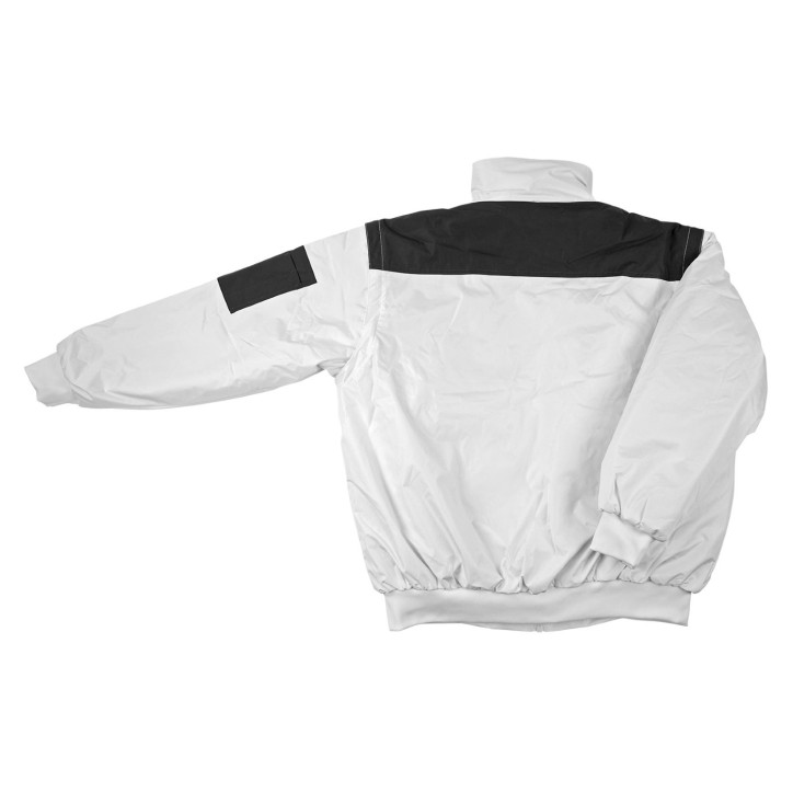 Celoročná pracovná bunda 4v1, biela/sivá, XXXXL