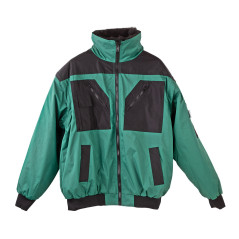Celoročná pracovná bunda 4v1, zelená/čierna, XXXXL