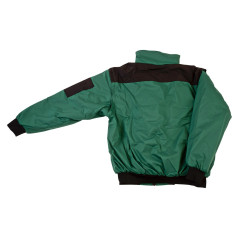 Celoročná pracovná bunda 4v1, zelená/čierna, XL