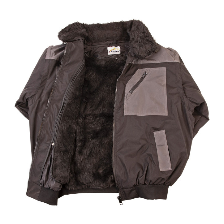 Celoročná pracovná bunda 4v1, čierna/antracit, XXXXL