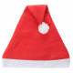 Vianočná čiapka s brmbolcom 27x36 cm Santa červená