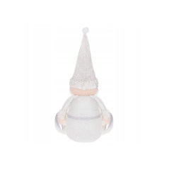 Vianočné Santa Claus 43 cm, biely