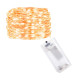 LED reťaz Nano - 2m, 20LED, 2xAA, teplá biela