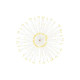 LED Hviezda Supernova - 40cm, 100LED, 8 funkcií, IP44, teplá biela