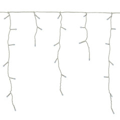 LED kvaple - 22,5m, 500LED, 8 funkcií, IP44, studená biela