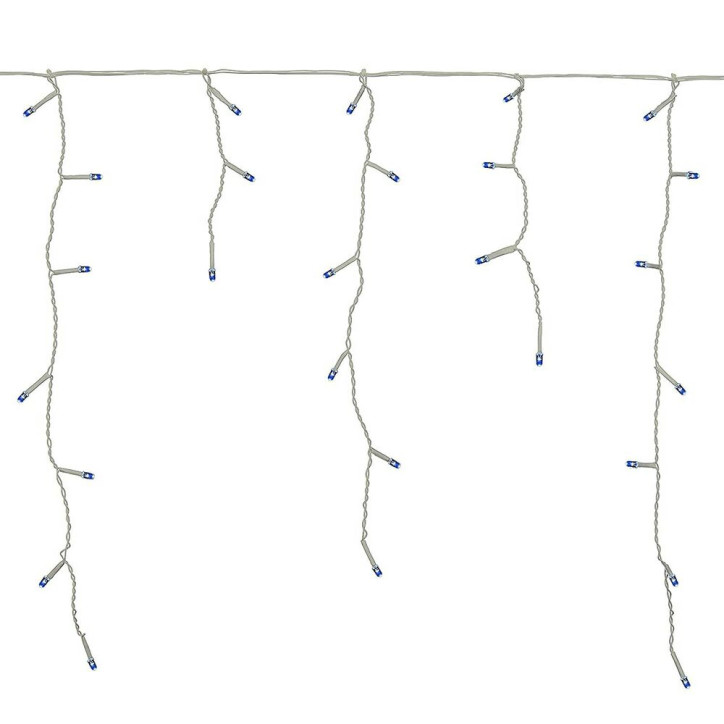 LED kvaple - 22,5m, 500LED, 8 funkcií, IP44, modrá