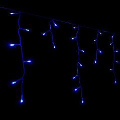 LED kvaple - 22,5m, 500LED, 8 funkcií, IP44, modrá