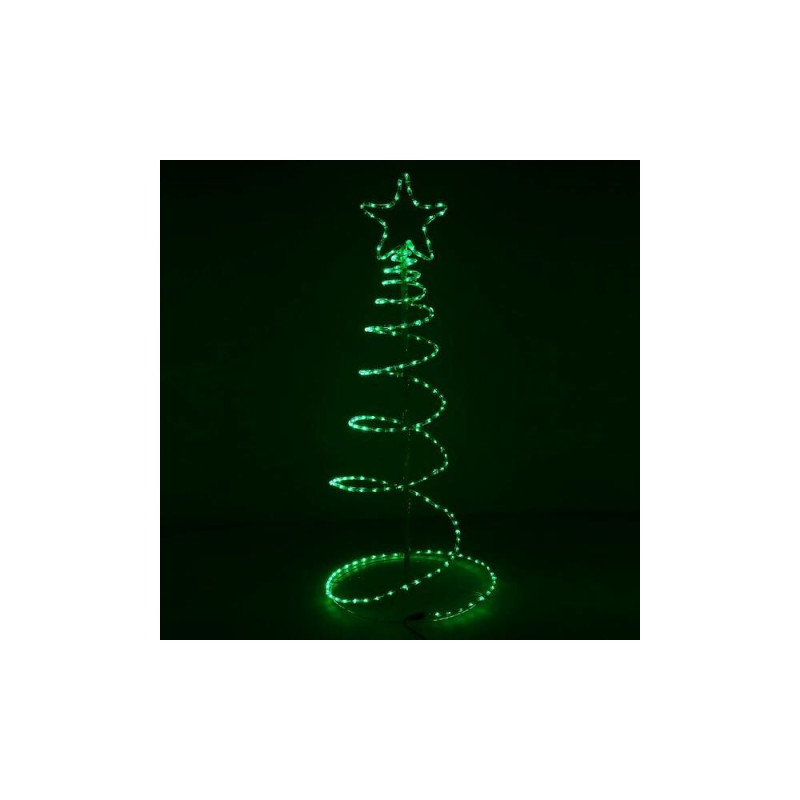 LED Vianočný stromček - 135cm, 192LED, IP44, zelená