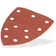 DEMA Brúsny papier pre delta brúsku 102x152 mm K120, 10 ks