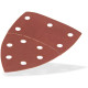 DEMA Brúsny papier pre delta brúsku 102x152 mm K240, 10 ks