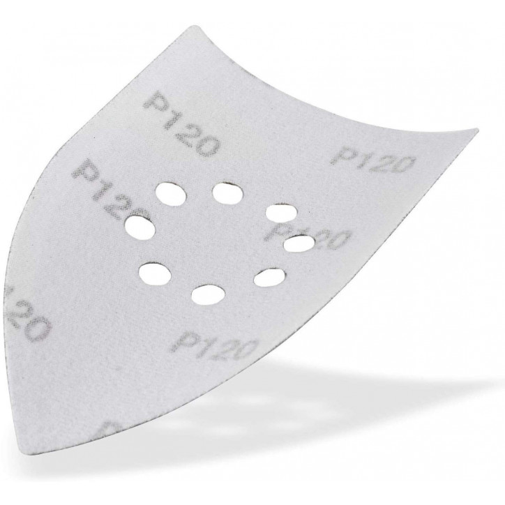 Brúsny papier pre delta brúsku 105x175 mm K120, 10 ks Brúsny papier pre delta brúsku 105x175 mm K120, 10 ks