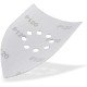 DEMA Brúsny papier pre delta brúsku 105x175 mm K120, 10 ks