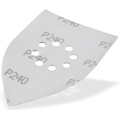 Brúsny papier pre delta brúsku 105x175 mm K240, 10 ks