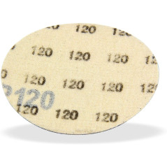 DEMA Brúsny papier pre excentrickú brúsku 75 mm K120, 10 ks