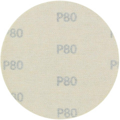 DEMA Brúsny papier pre excentrickú brúsku 115 mm P80, 10 ks