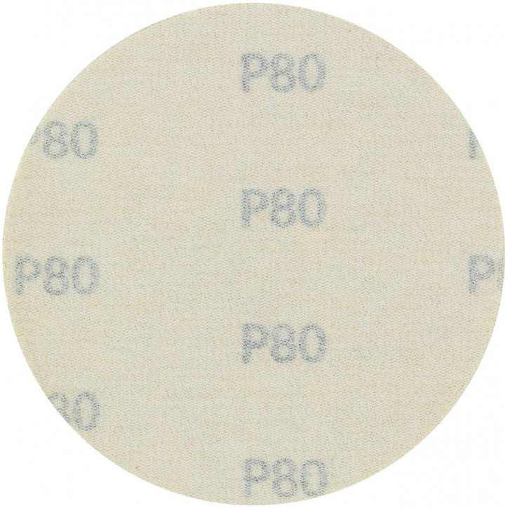 Brúsny papier pre excentrickú brúsku 115 mm P80, 10 ks