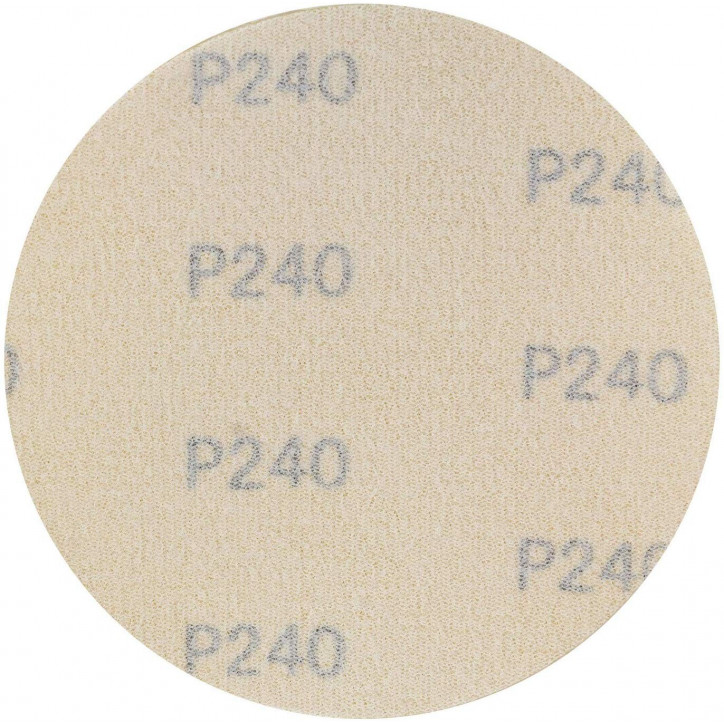 Brúsny papier pre excentrickú brúsku 115 mm P240, 10 ks