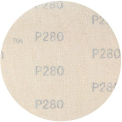 DEMA Brúsny papier pre excentrickú brúsku 115 mm P280, 10 ks