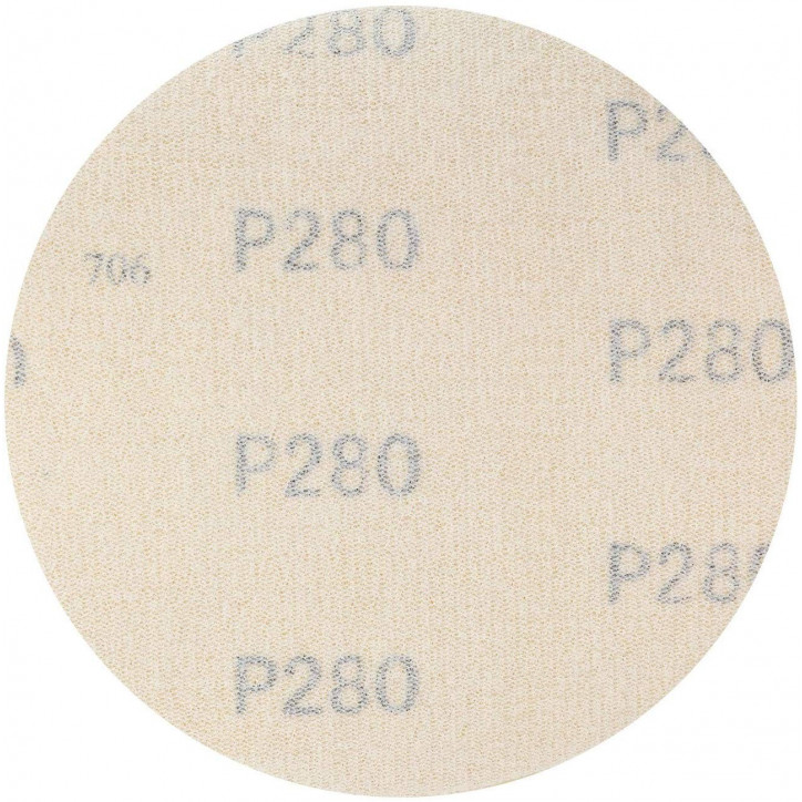 Brúsny papier pre excentrickú brúsku 115 mm P280, 10 ks