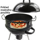 DEMA Pizza nadstavec pre okrúhly gril na prípravu pizze 57 cm