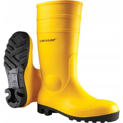 Dunlop Bezpečnostné čižmy Protomastor Full Safety S5 žlté, veľkosť 43