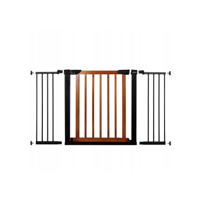 Detská zábrana nastaviteľná 75-138 cm SPRINGOS BabyLock hnedá