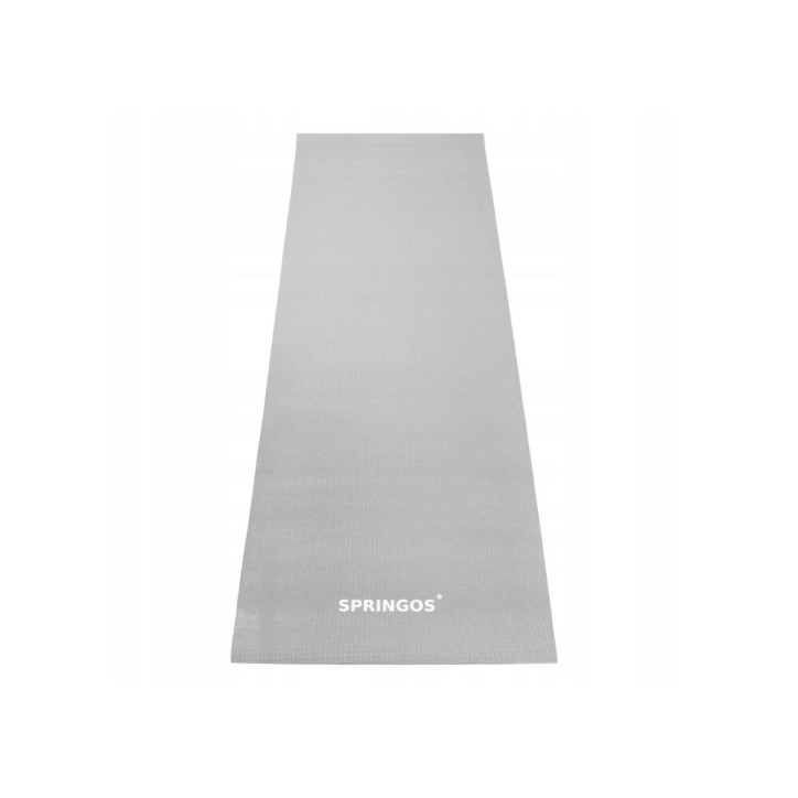 Podložka na cvičenie 173x61x0, 4 cm SPRINGOS SOFTMAT šedá