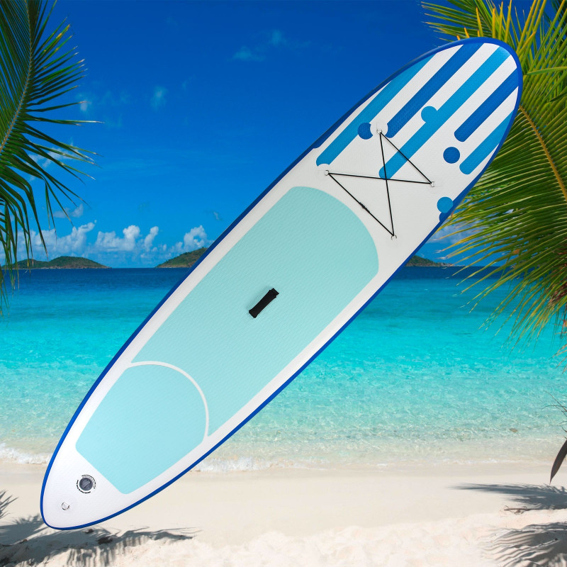 DEMA Stand-Up Paddleboard nafukovací s príslušenstvom do 90 kg, 305x71 cm, modrý DEMA Stand-Up Paddleboard nafukovací s príslušenstvom do 90 kg, 305x71 cm, modrý