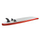 DEMA Stand-Up Paddleboard nafukovací s príslušenstvom do 110 kg, 305x81 cm, červený