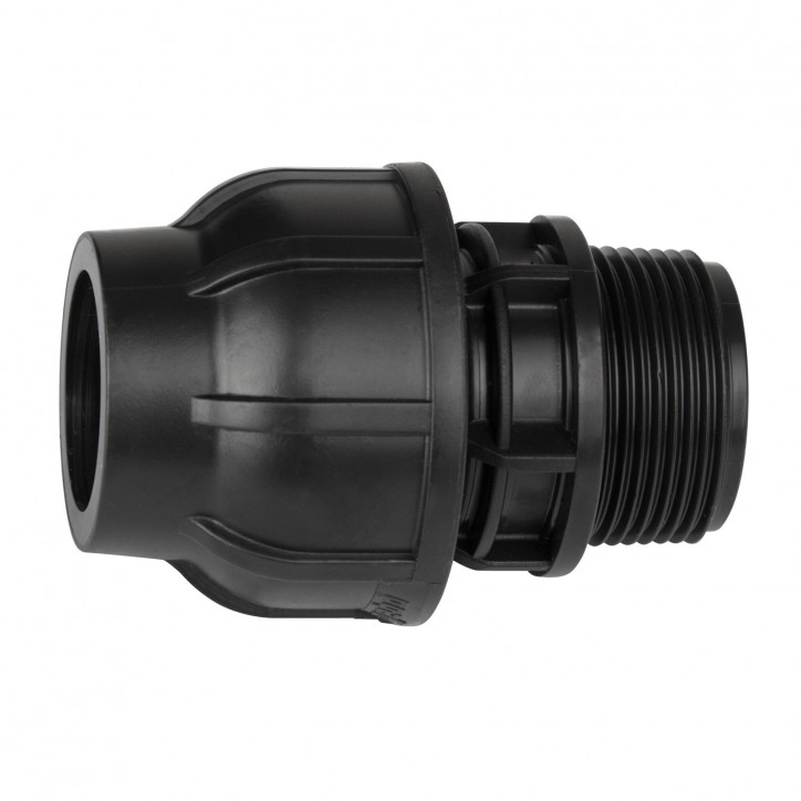 PE skrutková spojka 32 mm x 1" AG PE skrutková spojka 32 mm x 1" AG