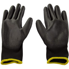 Pracovné rukavice s PU povrchovou úpravou Basic, veľkosť 7