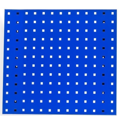 Dierovaná stena na náradie modrá 49,3x45,6 cm