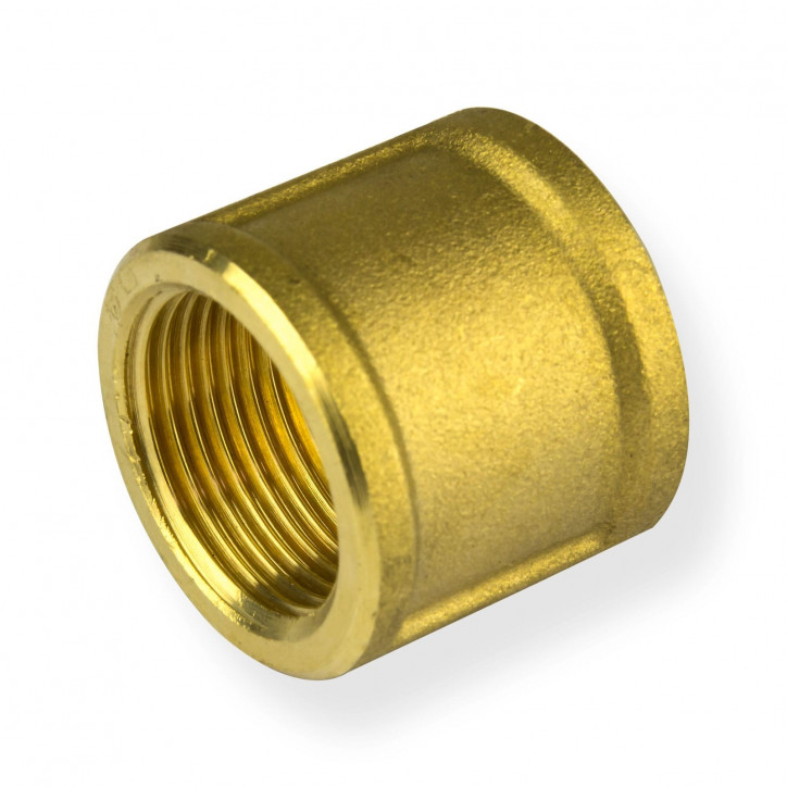 Mosadzný závitový nátrubok 1/2" DN15 Mosadzný závitový nátrubok 1/2" DN15
