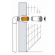 Mosadzné predĺženie kohútika 1/2" x 15 mm