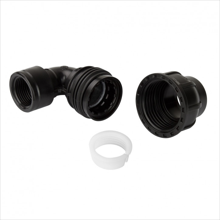 PE skrutková spojka uhlová 32 mm 1" IG