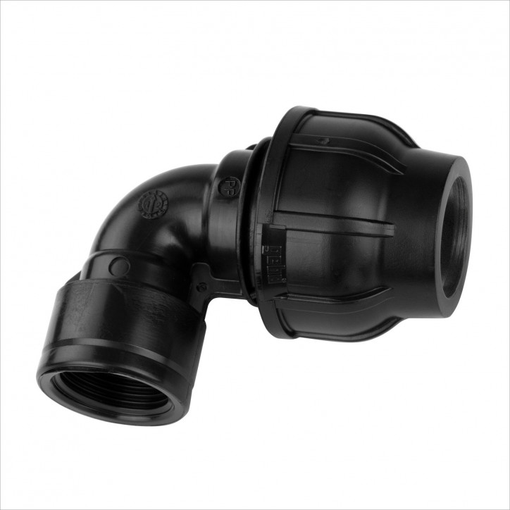 PE skrutková spojka uhlová 32 mm 1" IG