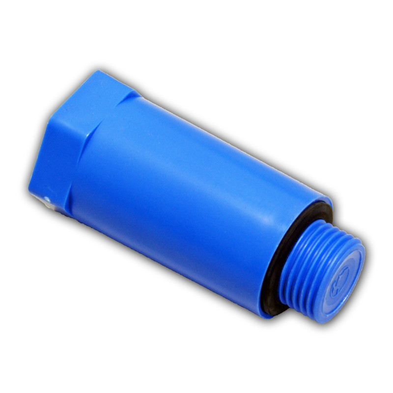 HAAS Plastová stavebná zátka 1/2" modrá