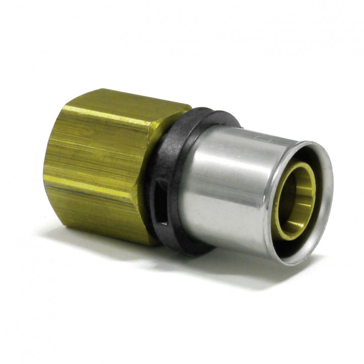 Mosadzná lisovacia prechodka 20x2 / 1/2" IG TH Mosadzná lisovacia prechodka 20x2 / 1/2" IG TH
