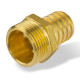 Mosadzná hadicová prípojka 3/8" AG x 10 mm