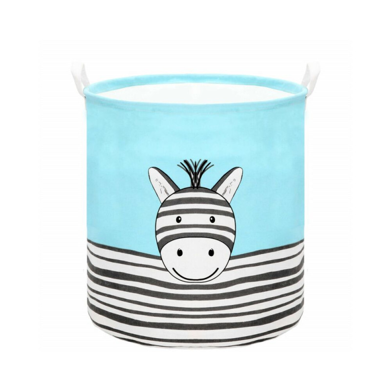 Úložný kôš 80l, zebra SPRINGOS HA0109