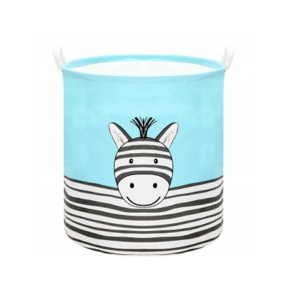 Úložný kôš 80l, zebra SPRINGOS HA0109