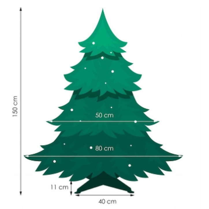 Vianočný stromček Smrek kaukazský 150 cm